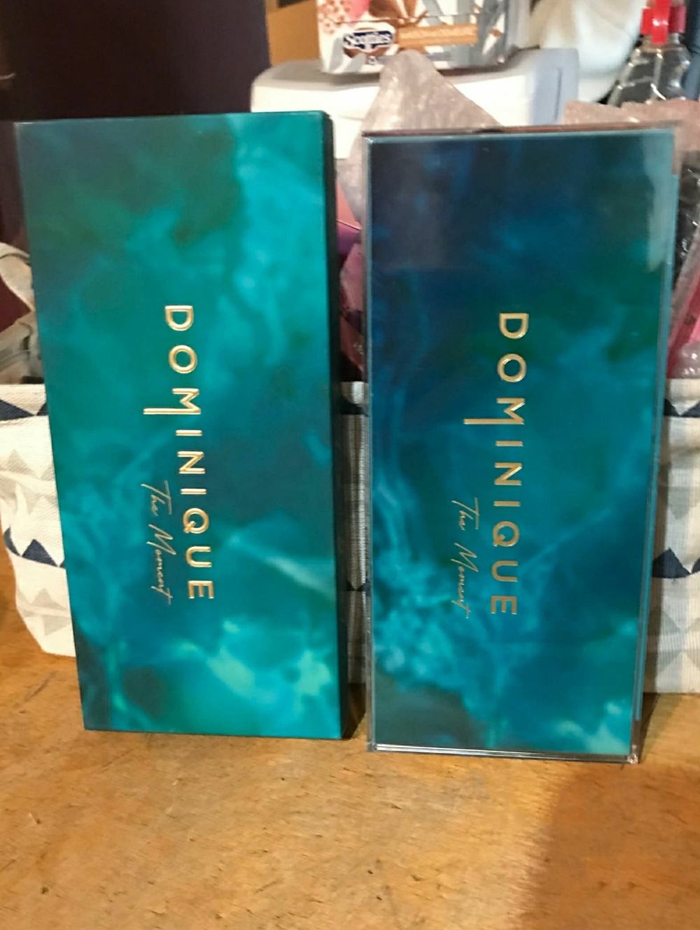 DOMINIQUE The Moment Palette HUGE Neutrals Blues Gold 15.3g *Brand New in Box - Picture 2 of 15